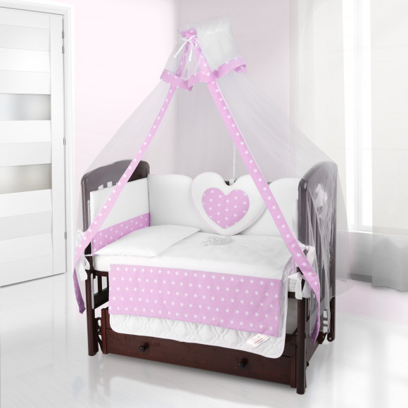 Балдахин на детскую кроватку Beatrice Bambini Bianco Neve - Stella Rosa