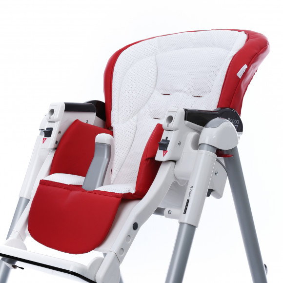 Сменный чехол сидения Esspero Sport к стульчику для кормления Peg-Perego Best - Red/White