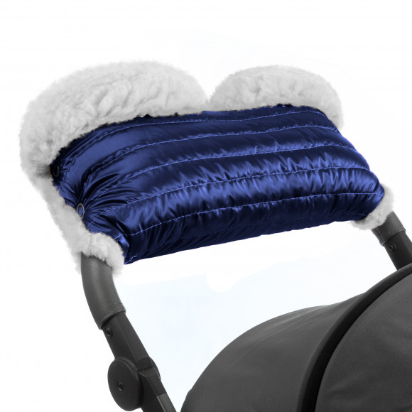 Муфта для рук на коляску Esspero Soft Fur Lux (Натуральная шерсть) - Cosmic