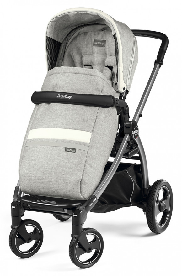 Прогулочная коляска Peg Perego Book S Pop Up Completo (шасси White/Black) - Luxe Pure