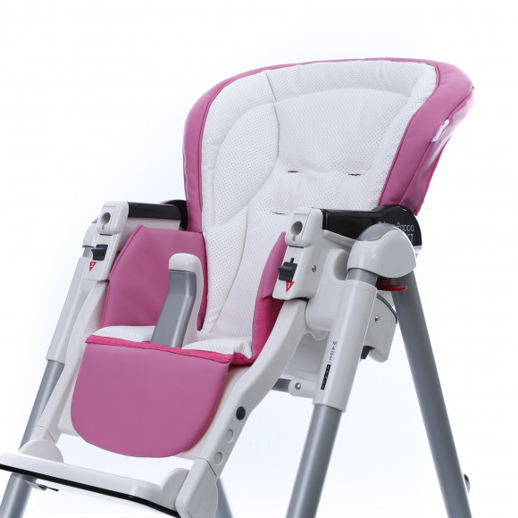 Сменный чехол сидения Esspero Sport к стульчику для кормления Peg-Perego Best - Pink/White