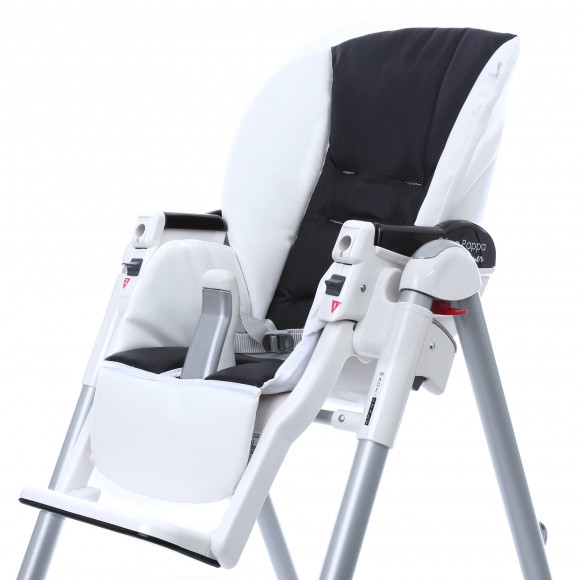Сменный чехол сидения Esspero Sport к стульчику для кормления Peg-Perego Diner  - White/Black