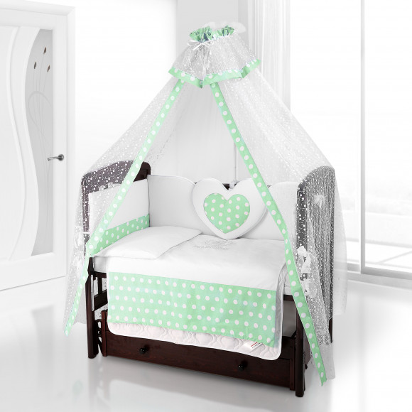 Балдахин на детскую кроватку Beatrice Bambini Di Fiore - anello verde