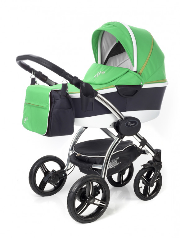 Коляска для новорожденных Esspero I-Nova Alu (шасси Chrome) - Green