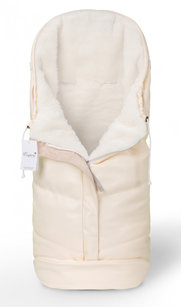 Конверт в коляску Esspero Sleeping Bag Arctic (натуральная 100% шерсть) - Beige