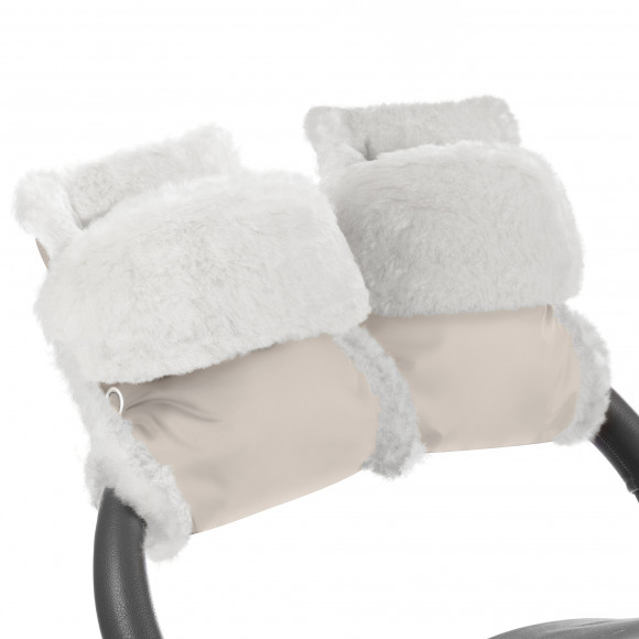 Муфта-рукавички для коляски Esspero Christer (Натуральная шерсть) - Beige