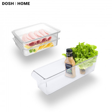 Органайзер для холодильника DOSH I HOME ALIOT, для соусов, для продуктов, 3 предмета