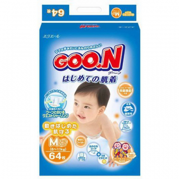 Подгузники Goon Гун 6-11 кг. 64 шт. (M)