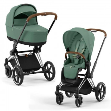 Коляска 2 в 1 Cybex Priam IV (шасси Chrome Brown)