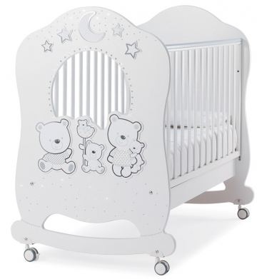 Детская кроватка Italbaby Happy Family Oblo