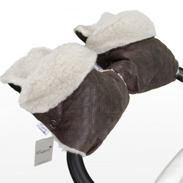 Муфта - рукавички для коляски Esspero Karolina (100% овечья шерсть)