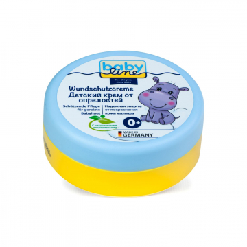 Детский крем  baby line ™ от опрелостей под подгузник с миндальным маслом, пантенолом 150 мл
