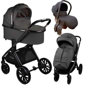 Коляска 3 в 1 Amarobaby Motus Premium Ecco