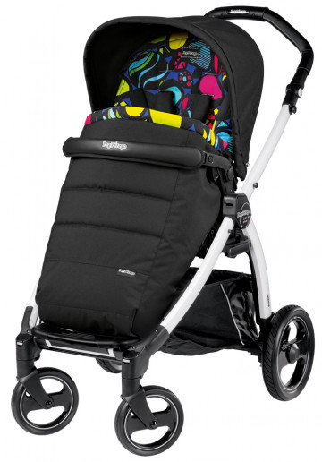 Прогулочная коляска Peg Perego Book S Pop Up Completo (шасси White/Black)