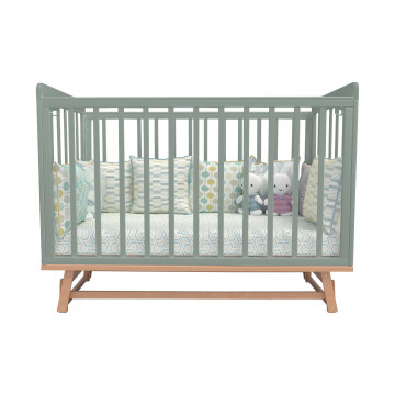 Детская кроватка Indigo FLORA 6в1 (маятник)