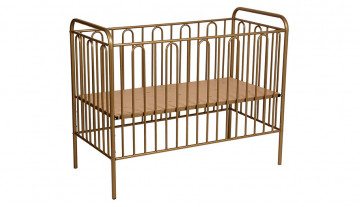Детская кроватка Polini Vintage 110, металлическая