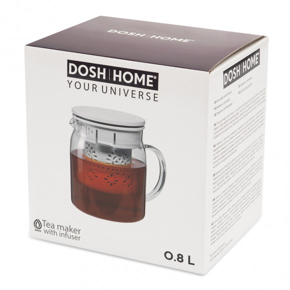 Чайник DOSH | HOME GRUS с ситечком - 0.8 л, серый