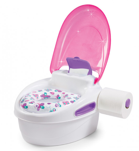 Горшок 3 в 1 Summer Infant Step-By-Step Potty - розовый