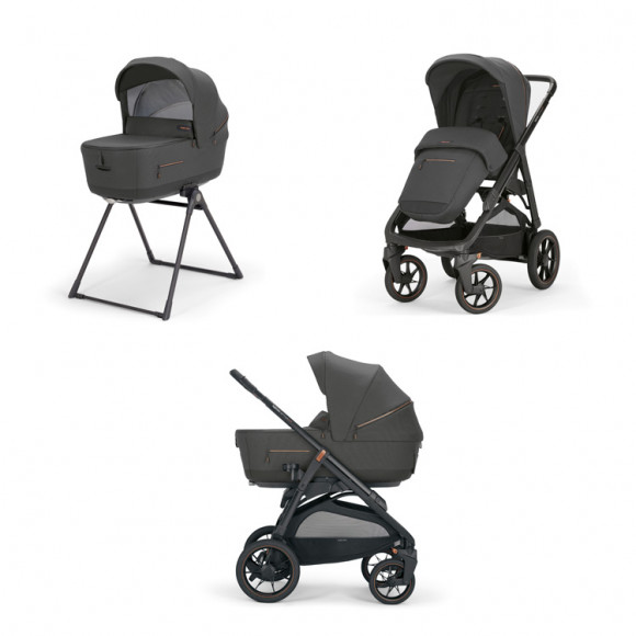 Коляска 2 в 1 Inglesina Aptica XT с подставкой под люльку Stand Up - Magnet Grey