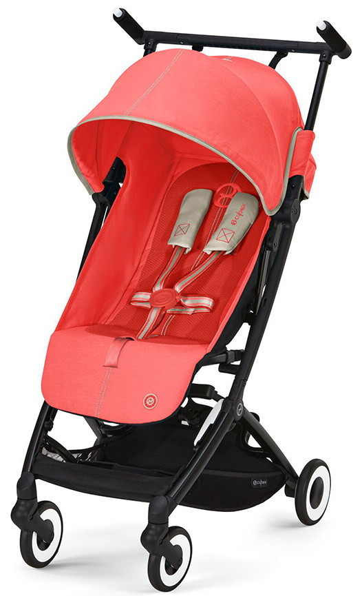 Прогулочная коляска Cybex Libelle - Hibiscus Red с дождевиком