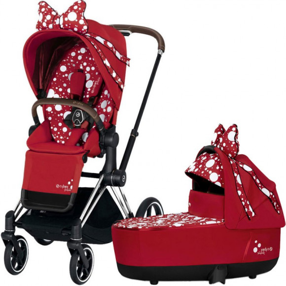 Коляска 2 в 1 Cybex Priam III Jeremy Scott Petticoat - Chrome