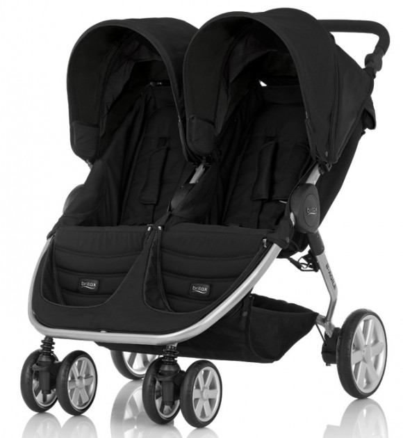 Коляска для двойни Britax Römer B-Agile Double - Cosmos Black