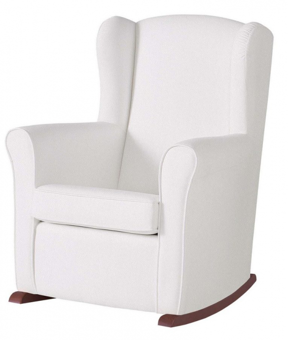 Кресло-качалка Micuna Wing/Nanny - White/White Leatherette