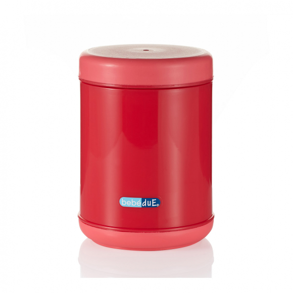 Термоконтейнер Bebe Due 500 мл для питания с ручками - Красный
