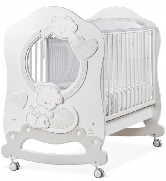 Детская кровать Italbaby Love Oblo - Белый