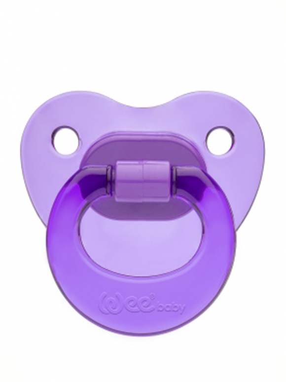 Ортодонтическая соска-пустышка WeeBaby CANDY, с рождения - фиолетовый