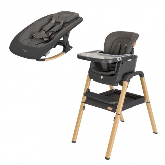 Стульчик для кормления Tutti Bambini High Chair Nova - Grey/Oak 611010/3590B