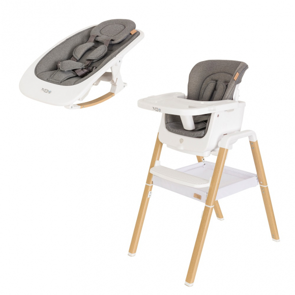Стульчик для кормления Tutti Bambini High Chair Nova - White/Oak 611010/3511B