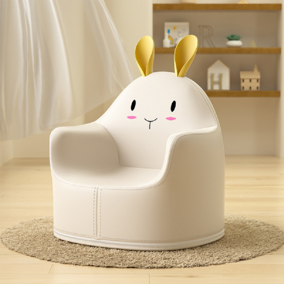 Кресло детское UNIX Kids Hare - White размер L
