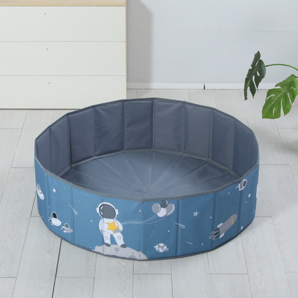 Сухой бассейн UNIX Kids Space 100 (без шариков) - Blue