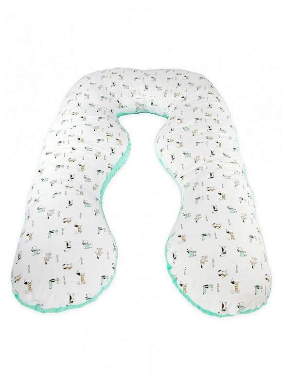 Подушка для беременных АНАТОМИЧЕСКАЯ AmaroBaby 340х72 - Собачки (Exclusive Collection)