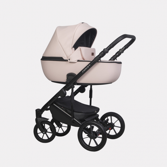 Коляска 2 в 1 RIKO BASIC OZON PASTEL - 01 светло-розовый