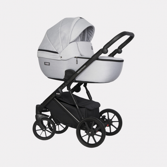 Коляска 2 в 1 RIKO BASIC MONTANA - 03 серый