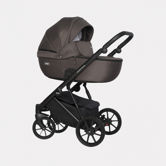 Коляска 3 в 1 RIKO BASIC MONTANA - 01 коричневый