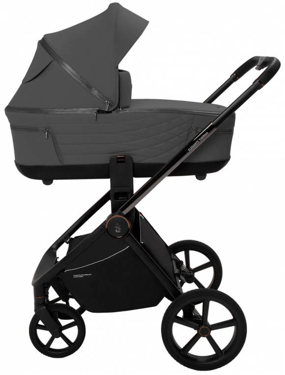 Коляска 2 в 1 SBL Elegante Therma  - Dark Grey