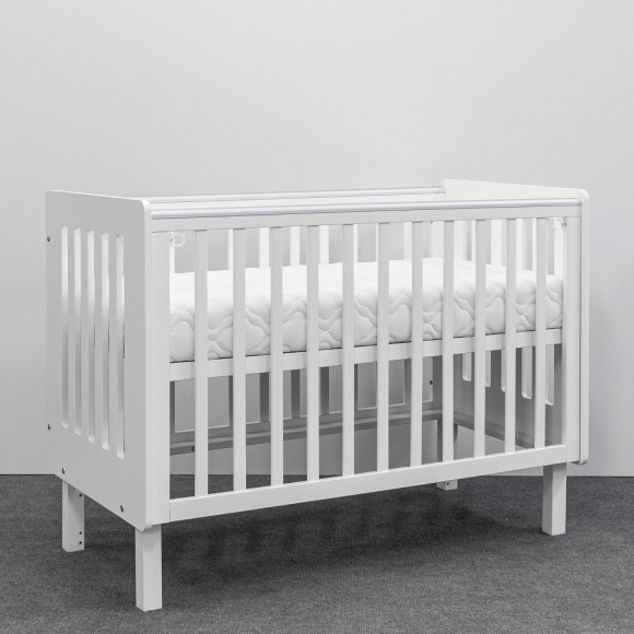 Детская кроватка ANTEMI Mari 120х60 - Белый