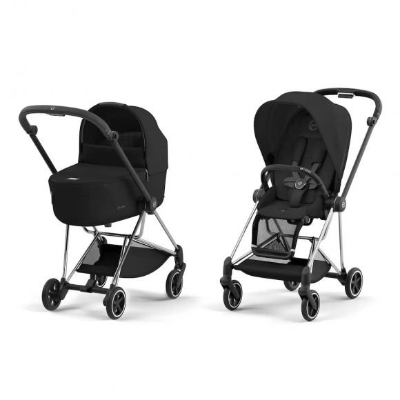Коляска 2 в 1 Cybex Mios III (шасси Chrome Black) - Sepia Black
