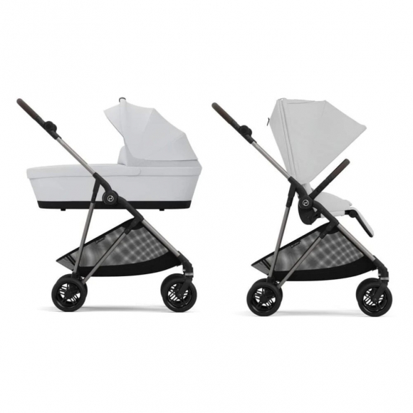 Коляска 2 в 1 Cybex Melio - Fog Grey