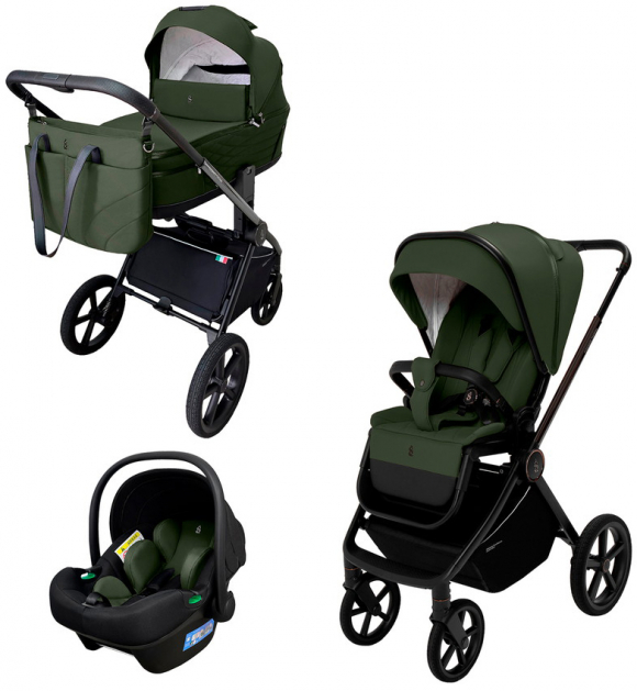 Коляска 3 в 1 Sweet Baby SBL Elegante Therma - Green