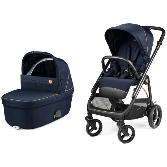 Коляска 2 в 1 Peg Perego Veloce TC Brio - Blue Shine