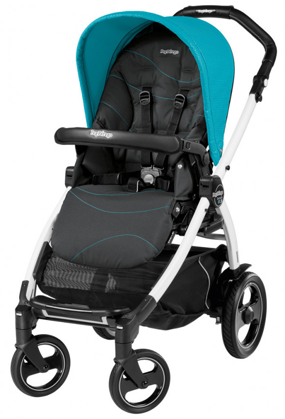 Прогулочная коляска Peg Perego Book 51 S Pop Up Sportivo (шасси White/Black) - Bloom Scuba