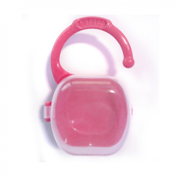 Пластиковый футляр для хранения пустышки Farlin - Розовый