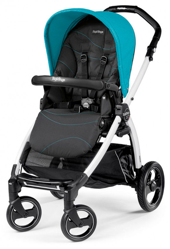 Прогулочная коляска Peg Perego Book S Pop Up Sportivo (шасси White/Black) - Bloom Scuba