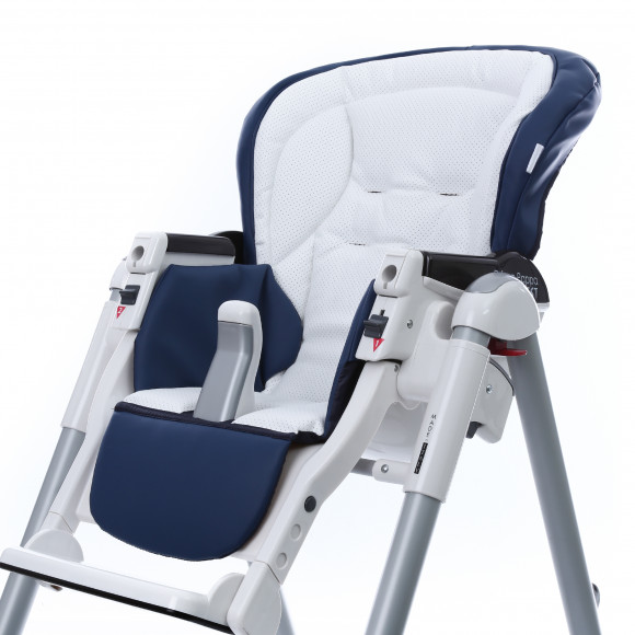 Сменный чехол сидения Esspero Sport к стульчику для кормления Peg-Perego Best - Navy/White