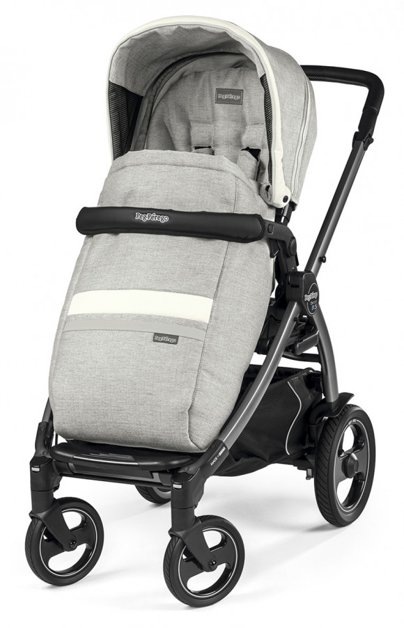 Прогулочная коляска Peg Perego Book 51 S Pop Up Completo (шасси Jet) - Luxe Pure