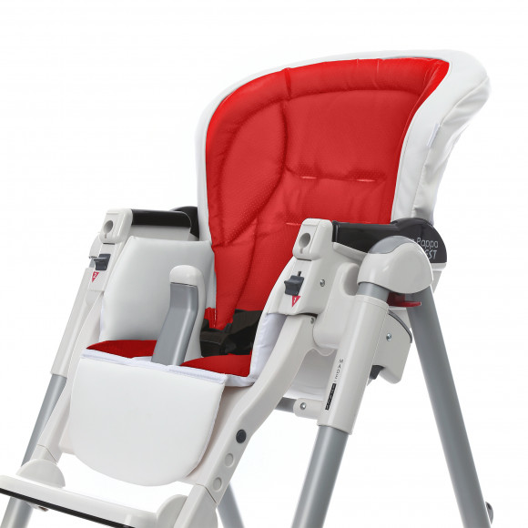 Сменный чехол сидения Esspero Sport к стульчику для кормления Peg-Perego Best - White/Red